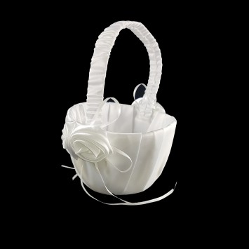 סלסלה לבנה לשושבינה צעירה( 3-5 שנים)