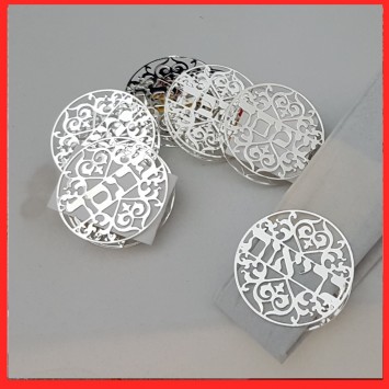 6 חבקי מפיות  עם ברכה אישית